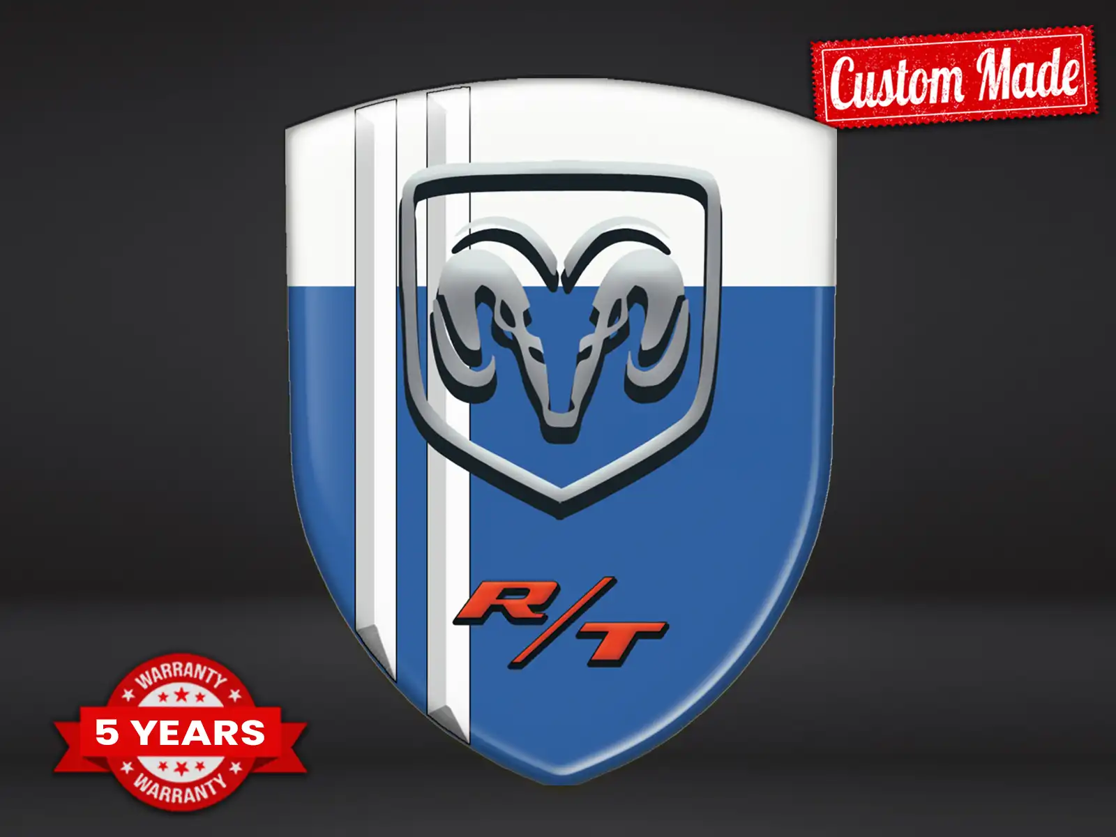 Dodge Wasserfester Sticker Hochwertig Premium Professionell